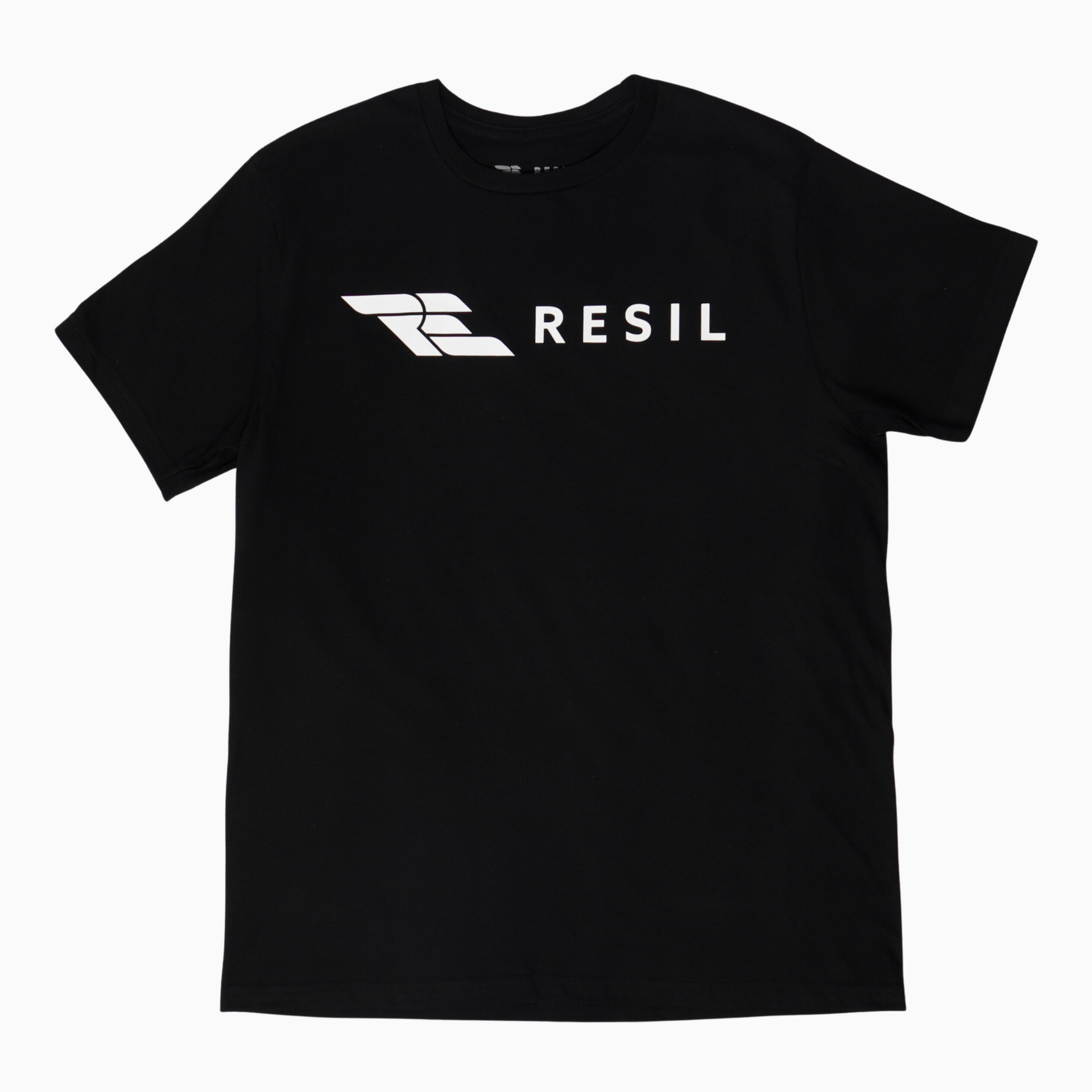 Black Cotton Tee – Resil Athletics